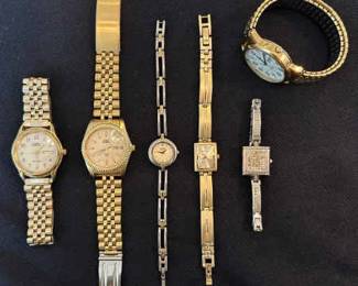 Timex, Citizen, Bulova Watches