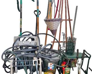 Garden Tools Hose, Trellis, Weed Killer More