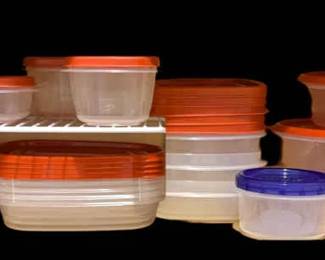 Rubbermaid Tupperware Food Storage Containers with Lids