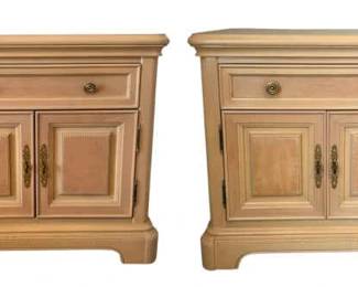 Pair of Bernhardt Conservatory Nightstands