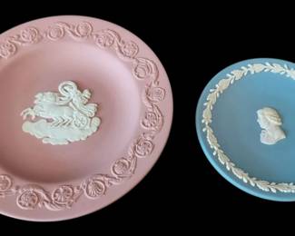 Two Small Wedgwood England Plates