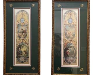 Two Vintage Framed Prints