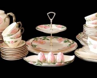 003 Franciscan Desert Rose China Set