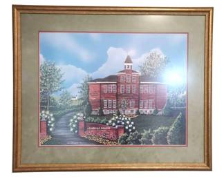 Cedarville University Signed Numbered Print By D. Stewart 1 500 31 x 26