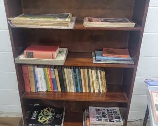 Books, vintage magazines and ephemera 