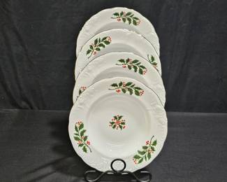 Holiday Holly by Royal Kent Soup Bowl
