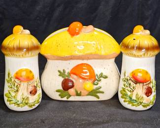 3 Vtg 1978 Sears & Roebuck Merry Mushroom Series