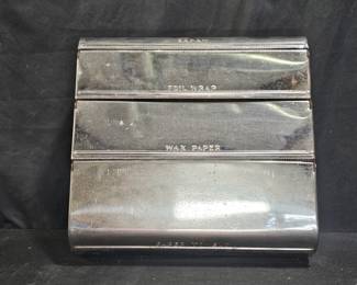 Vintage Kreamerware Chrome Kitchen Wrap Dispenser