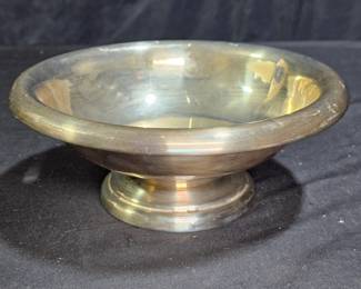 Vintage Fraget Silver Plate Pedestal Bowl