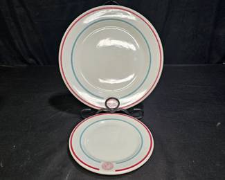 Guilford College Greensboro Shenango China Plates