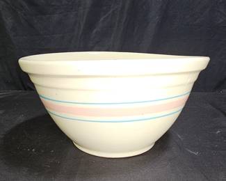 Vintage McCoy Ovenware Large Pottery Mixing Bowl