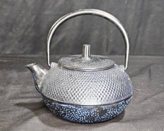 2 Cup Cast Iron Tea Pot with Strainer