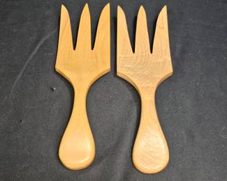 Large Wooden Salad Fingers