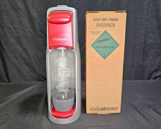 Soda Stream Soda Maker & 2-Pack Full CO2 Bottles