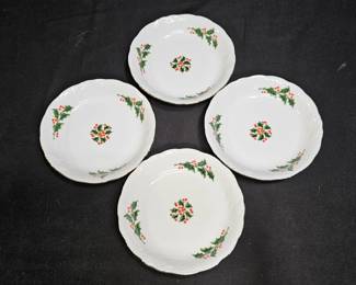 Holiday Holly by Royal Kent Berry Bowls