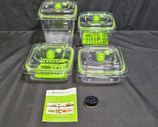 5 Pc Food Savor Quick Marinator & Containers