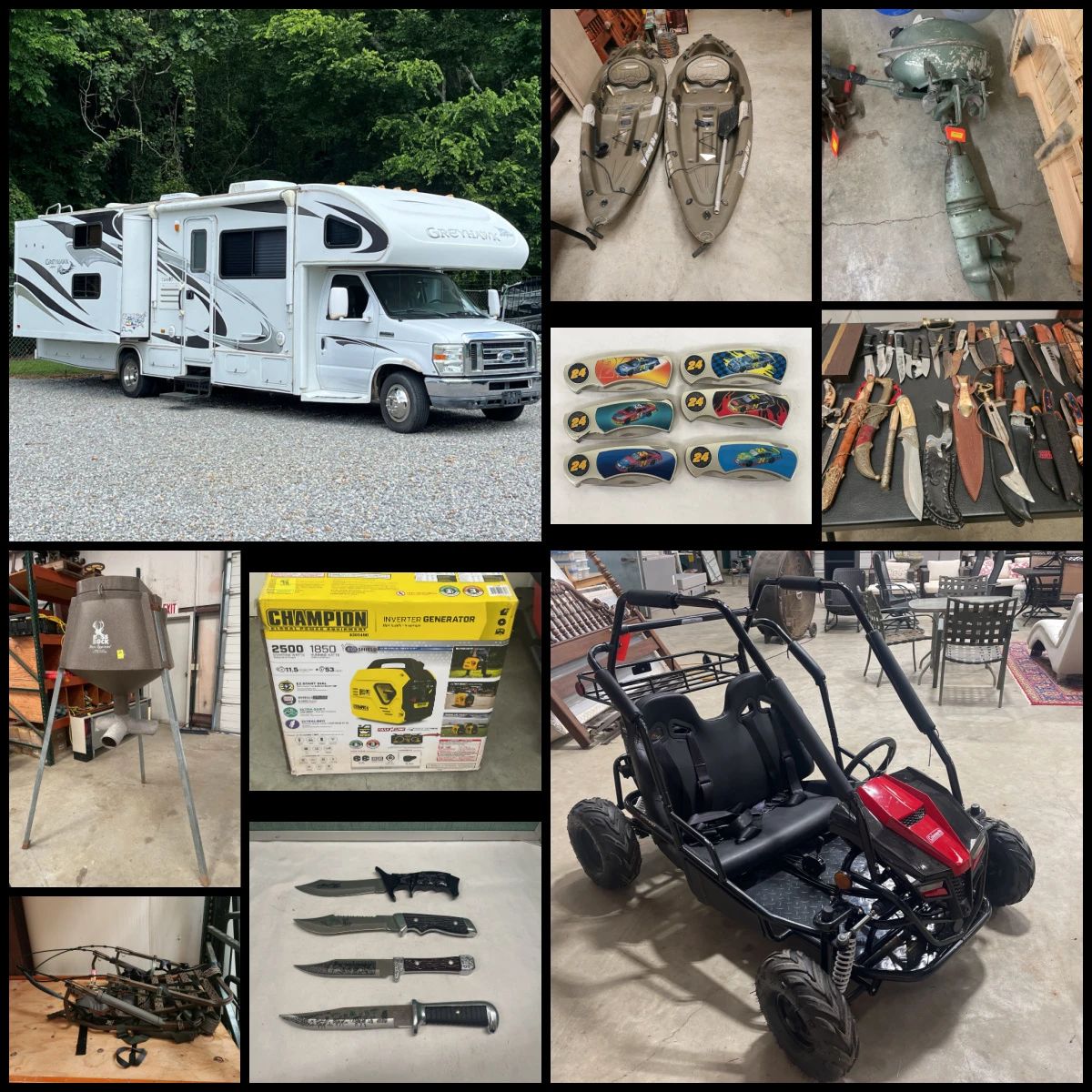 Collage Fall Sportsman Auction