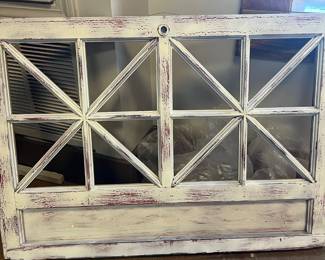 Vintage window frame