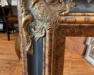 Medium sized ornate mirror 34.5” x 41” $140 + tax