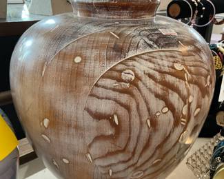 Large ceramic table lamp 31” tall $70 + tax