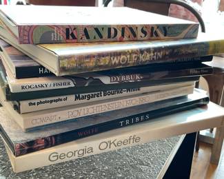 Vintage coffee table books