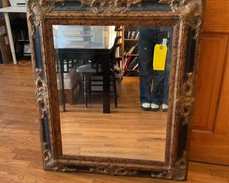 Medium sized ornate mirror 34.5” x 41” $140 + tax