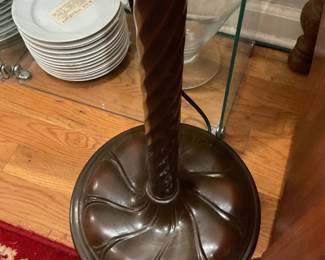 dual bulb floor lamp 61” tall $35 + tax