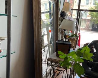 Large faux bamboo mirror 92” x 68” $1750 + tax