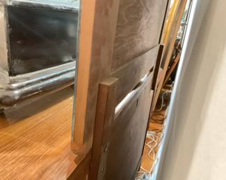 Mirror with dresser attachment 33” x 36” $70 + tax