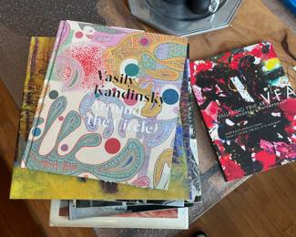 Vintage coffee table books