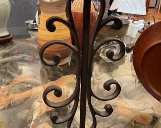 Black table lamp 30” tall $52.50 + tax