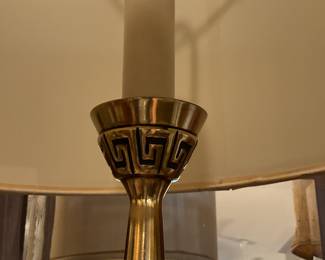Brass table lamp 36.5” tall $70 + tax