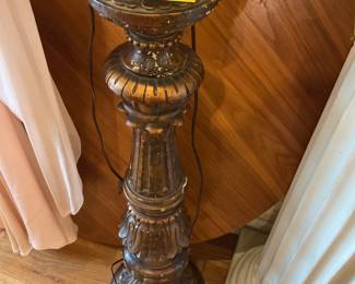 Large ceramic lamp 55” tall $175 + tax