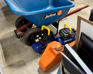Wheel Barrel, Chain Saws & Air Compressors Orlando Estate Auction