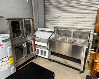 Commercial Ovens, Ice Bin and Salad Cart Orlando 