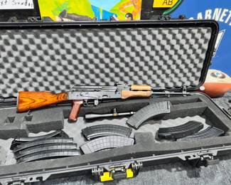 Pioneer Arms AK, scope and magazines Orlando Estate Auction