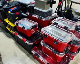 Tools and Tools Bins Orlando Estate Auction