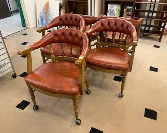 Vintage Rolling Chairs