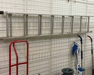 Small extension ladder.