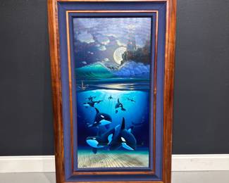 Lot 164 Robert Wyland Guiding Light AP Lithograph