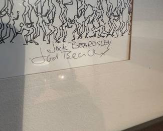 Jack Beardsley signed art 
