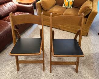 Kestell vintage folding chairs 