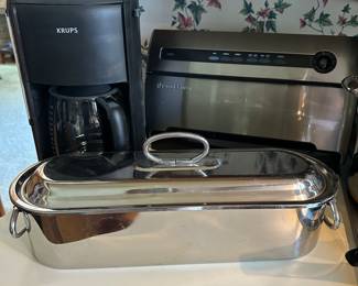 Pots, pans, food saver 