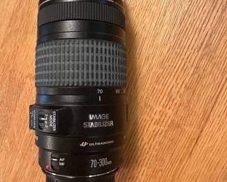 Cannon 70-300 mm camera lens 
