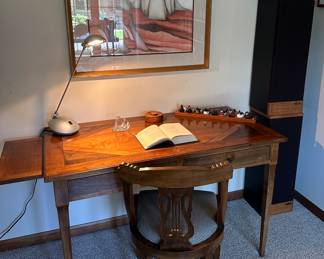 Desk , Amado Pena signed art 