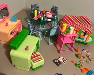 Vintage 80s Barbie Set