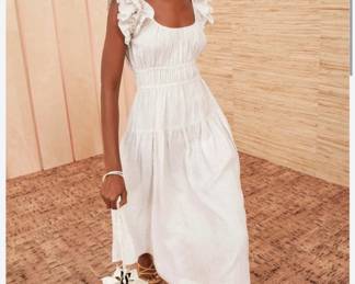 This stunning Ulla Johnson dress will be available for sale