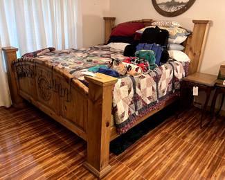 Texas Star Bed, Quilt,
