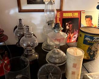 oil lamps