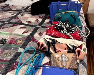 purses, wallets
